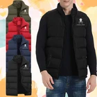 Мужская куртка без рукавов со скелетом, теплая ветрозащитная уличная одежда Lona для гольфа, Осень-зима 2021