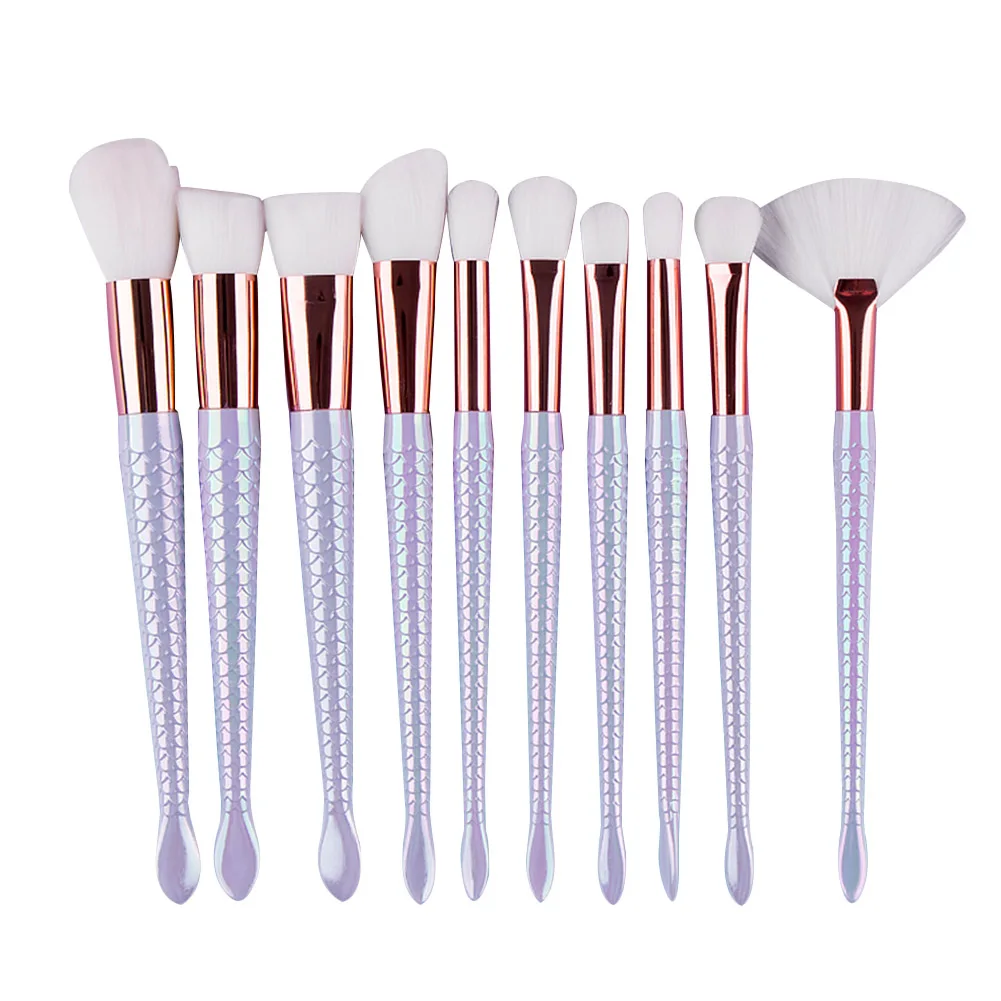 Портативные женские тональные румяна набор кистей для теней век косметические