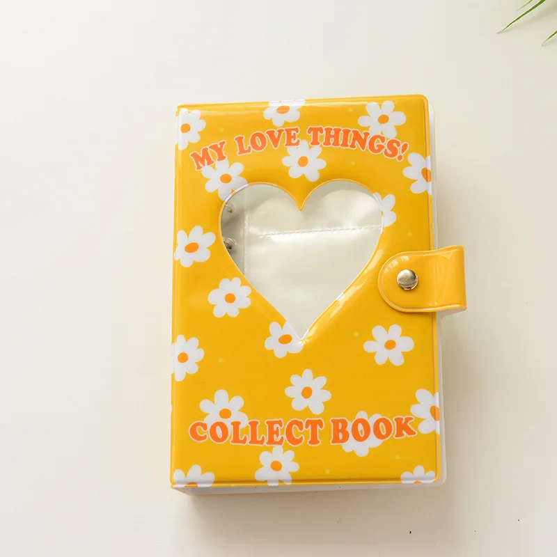 

150 Pockets A6 PP Portable Photo Album Floral Color Album for Mini Instax & Name Card 7s 8 25 50s Album de Photos