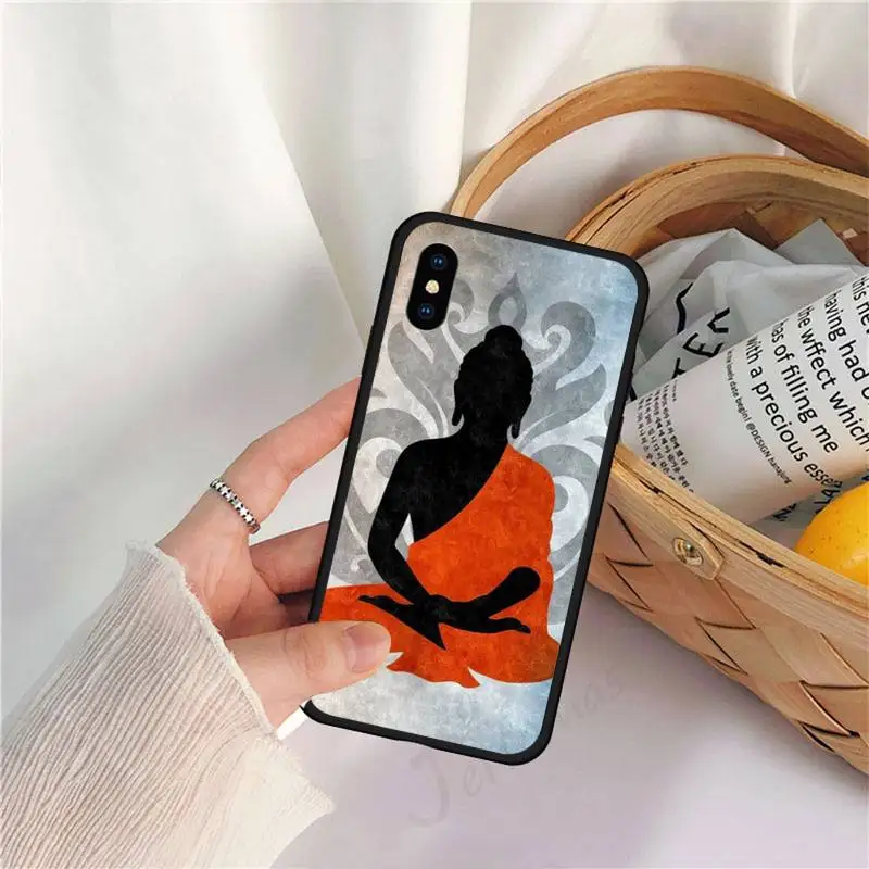

gautama buddha Religious faith retro style Phone Case for iPhone 11 12 mini pro XS MAX 8 7 6 6S Plus X 5S SE 2020 XR
