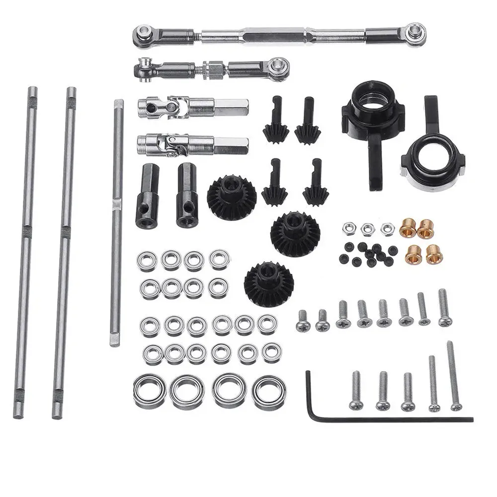 

All-metal OP DIY Modification Kit for 1/16 WPL B16 B36 6x6 RC Climbing Car Upgrade Parts Accessories