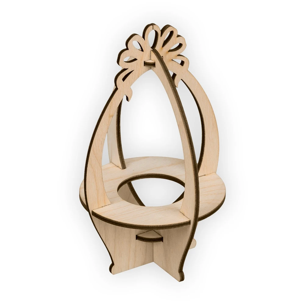 Заготовка для декорирования Mr. Carving "Подставка под яйцо. Подарочная" 9x15 см арт.