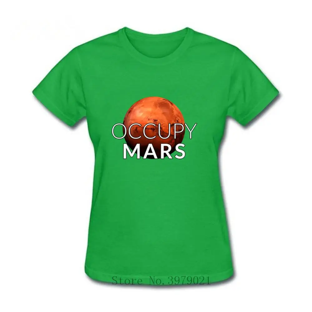 Футболка с принтом &quotзанимать Марс приключения&quot &quotSpaceX&quot женская футболка