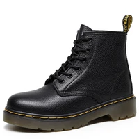 autumn and winter new style male martin boots fashion casual mens shoes womens shoes female martin boots leather couple boots