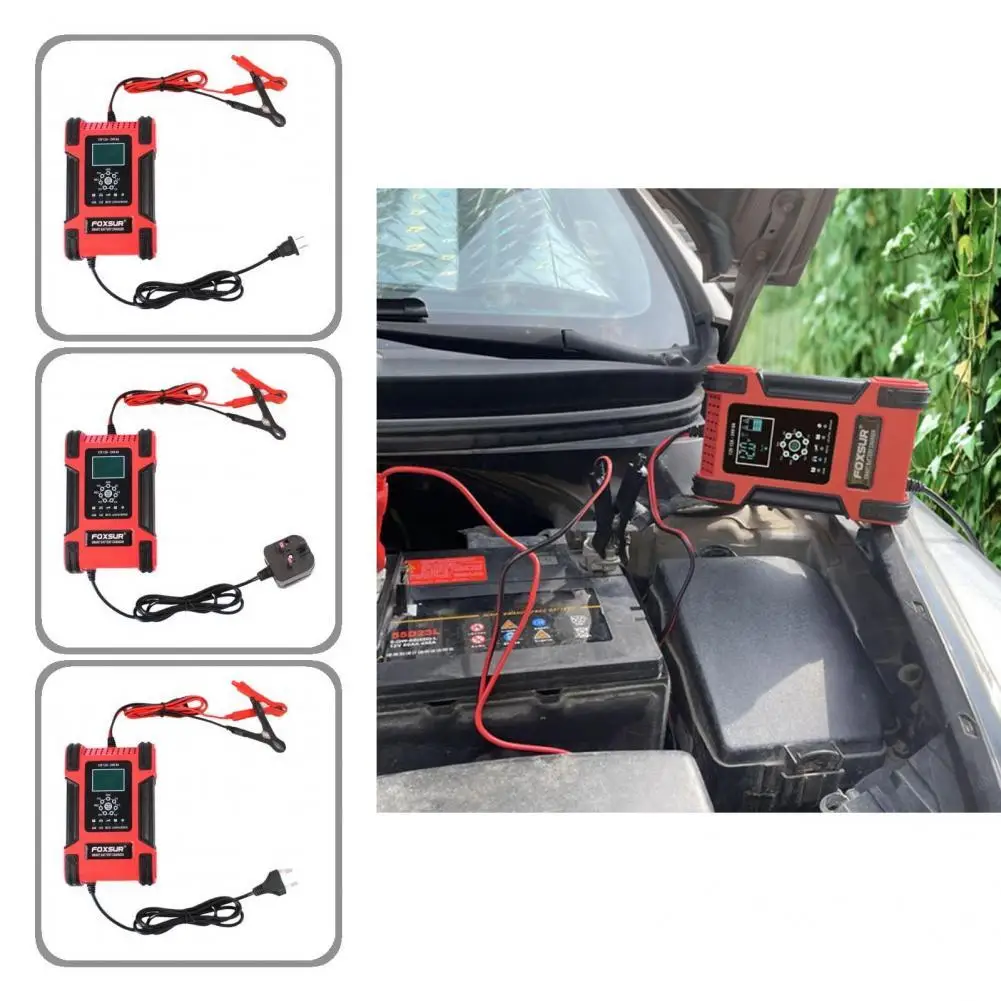 

Стабильная производительность Красный Прочный полезный инструмент для зарядки аккумулятора
