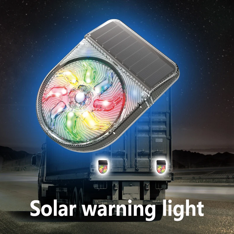 

Автомобильный сигнальный фонарь с интеллектуальным датчиком, мигающий противоударный фонарь на солнечной батарее, поликремниевый светоди...