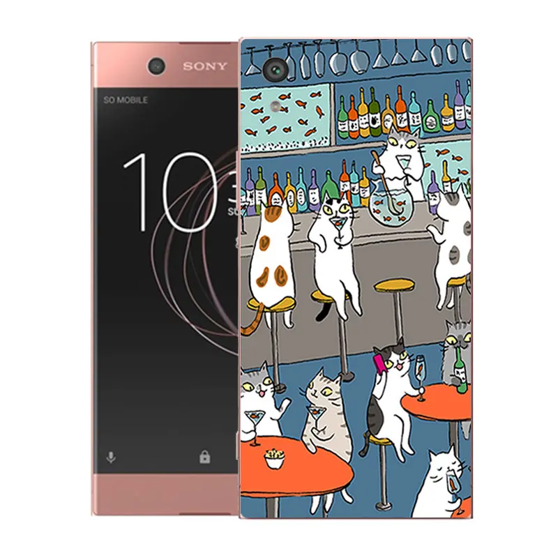 Чехол для Sony Xperia XA 10 Z5 XA1 XA2 Plus Ultra защитный чехол телефона с принтом розы задняя
