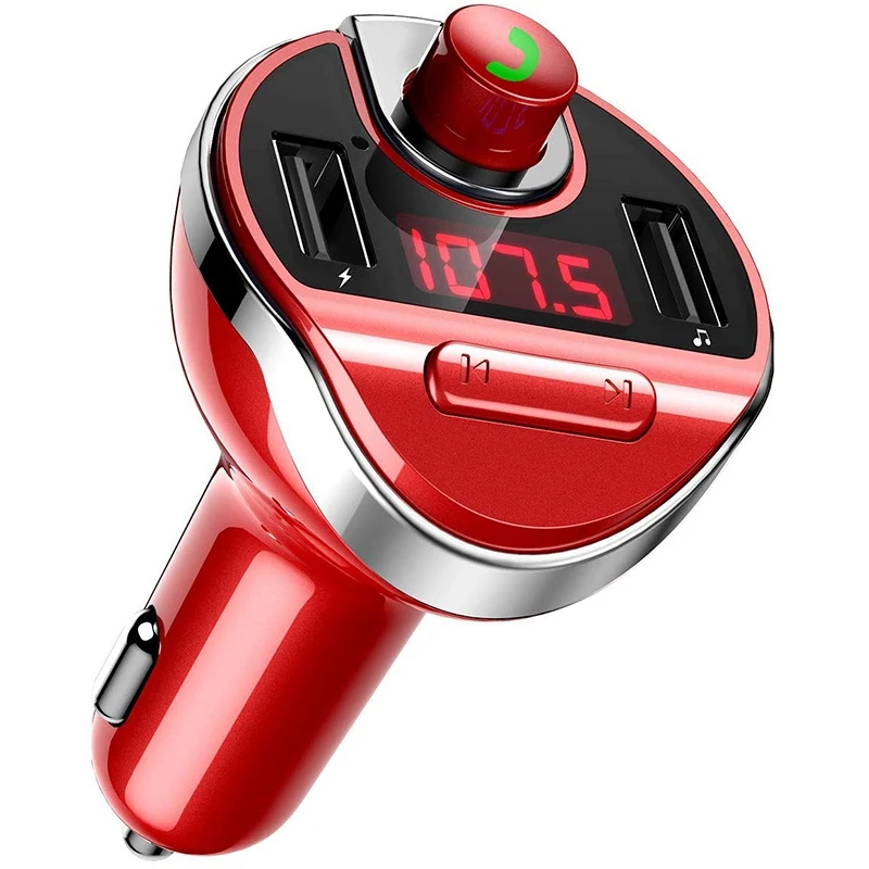 Bluetooth FM передатчик для автомобиля беспроводной fm-радио адаптер автомобильный