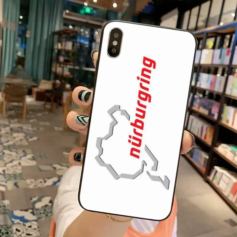 

HUAGETOP F1 track Nrburgring Soft Phone Case Cover for iPhone 11 pro XS MAX 8 7 6 6S Plus X 5S SE 2020 XR case