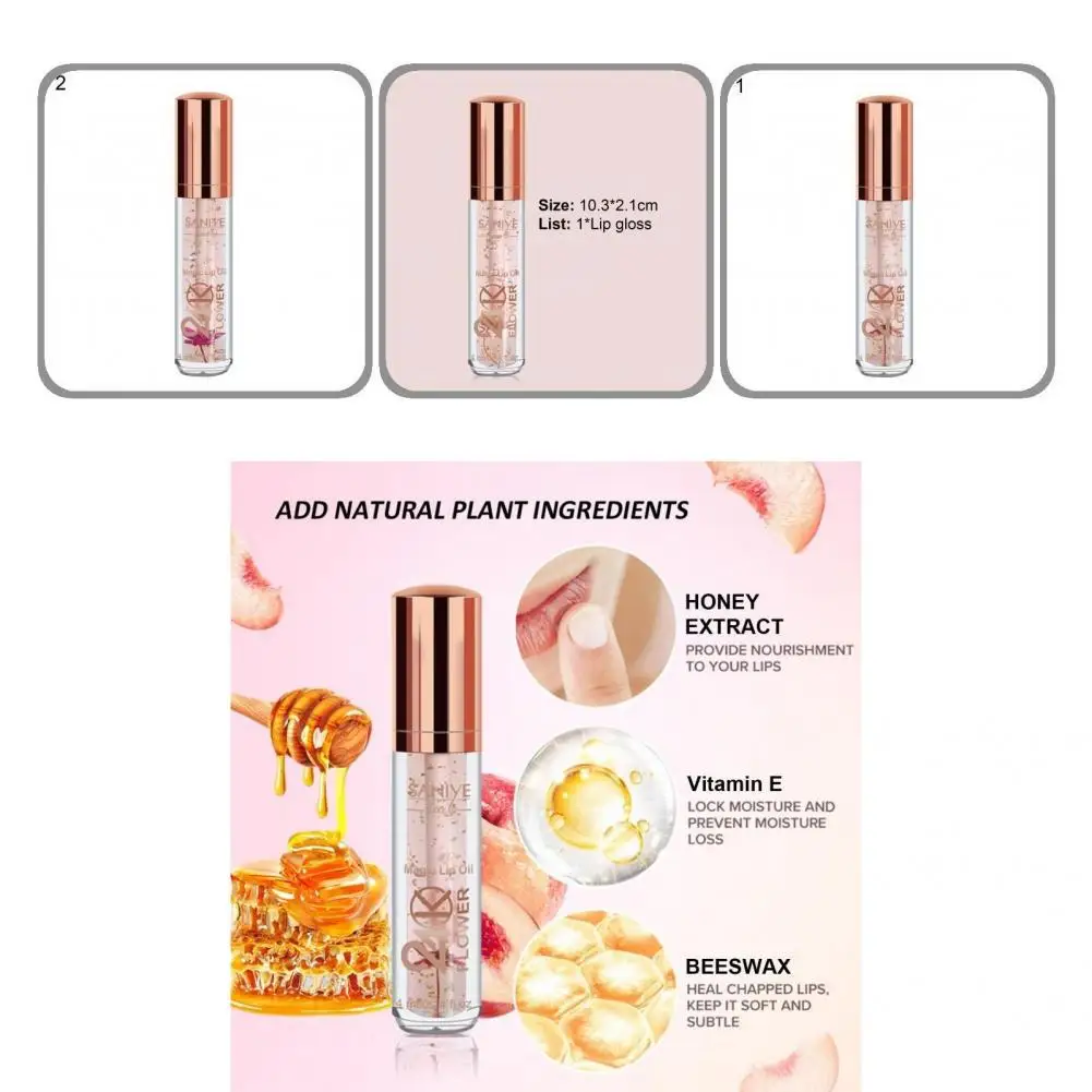 

4ml Liquid Lipstick Stylish Cosmetics High Gloss Long-wearing Lipstick Lip Glaze for Professional Lip Oil Lipstick