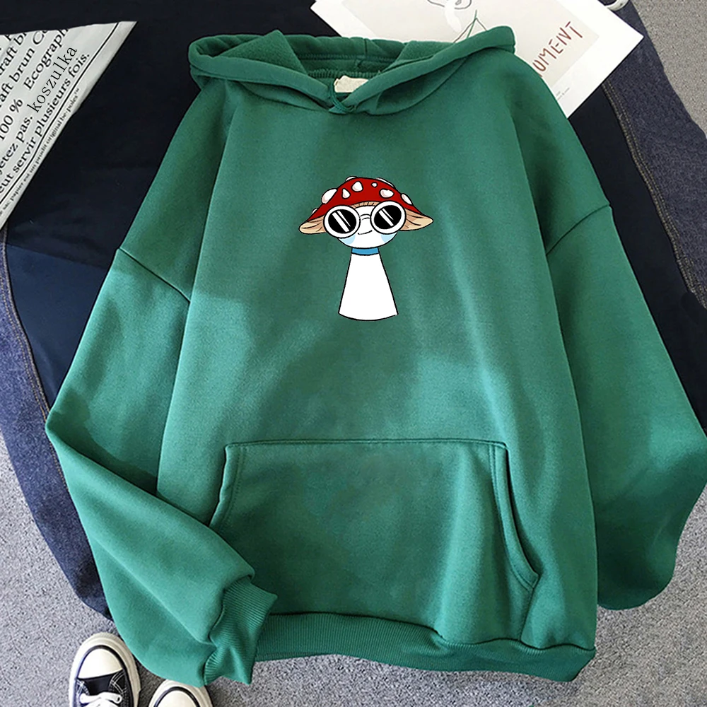 

Cartoon Dream Smp Hoodie Harajuku Sweatshirts Women Mushroom Gogy Blob Clothes Unisex Long Sleeve Hoody Plus Size Fleece Hoodies