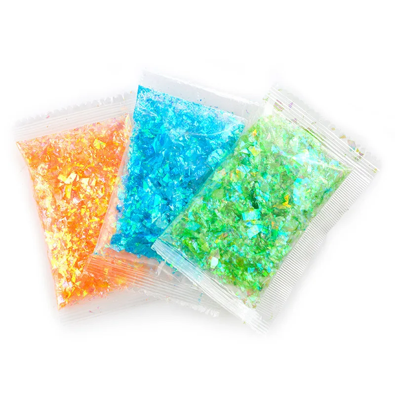 

14g grams shell paper diy Epoxy Filler Candy Paper Shards Cellophane Shards Accessories Epoxy Accessories