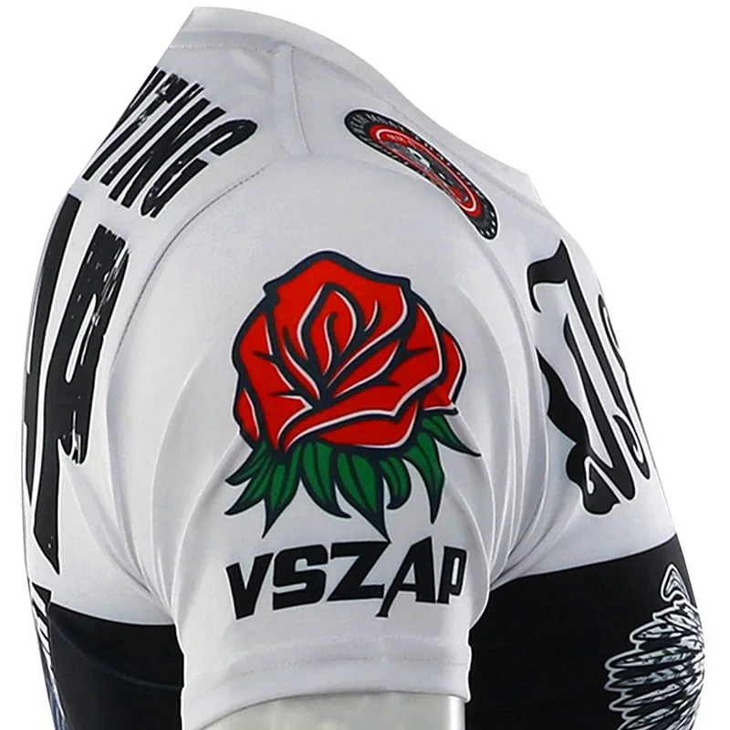 VSZAP MMA Спортивная футболка Муай Тай Фитнес Бокс джиу джитсу тренажерный зал