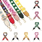 Модные Цветные цветочные Сумки На плечевом ремне, нейлоновые сумки на ремне, аксессуары на ремне для женщин, сумки-мессенджеры через плечо