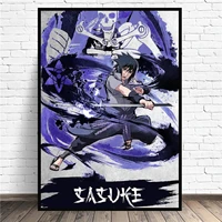 sasuke uchiha canvas painting wall anime art pictures prints home decor wall poster decoration for living room