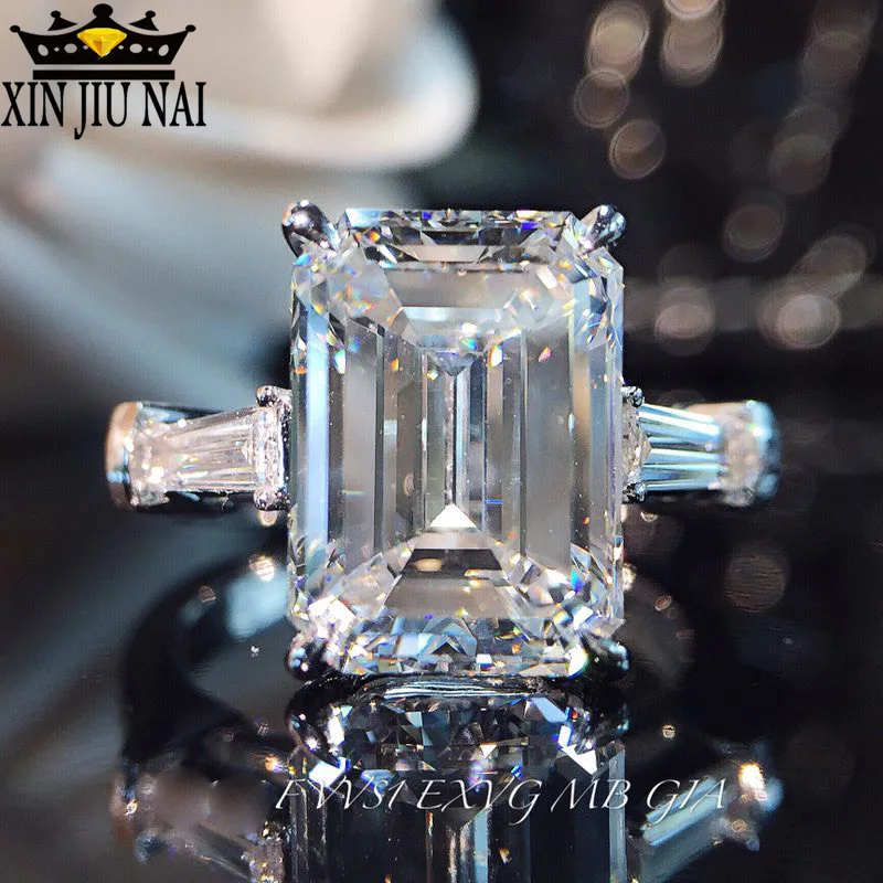 Женское кольцо принцессы с кристаллами и белым цирконием обручальное фианитом