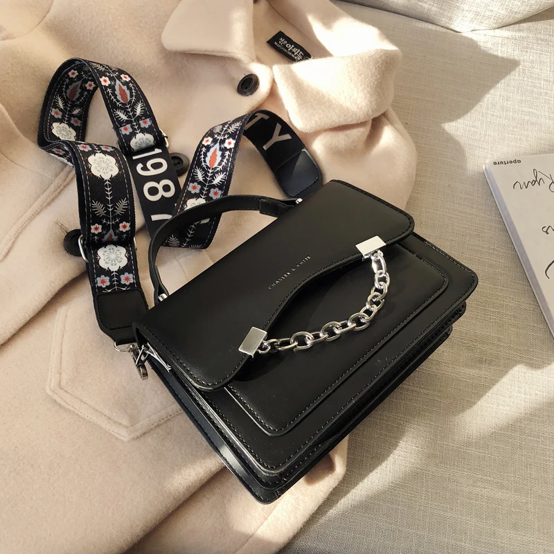 Однотонные кожаные мини сумки через плечо для женщин 2020 сумка мессенджер на