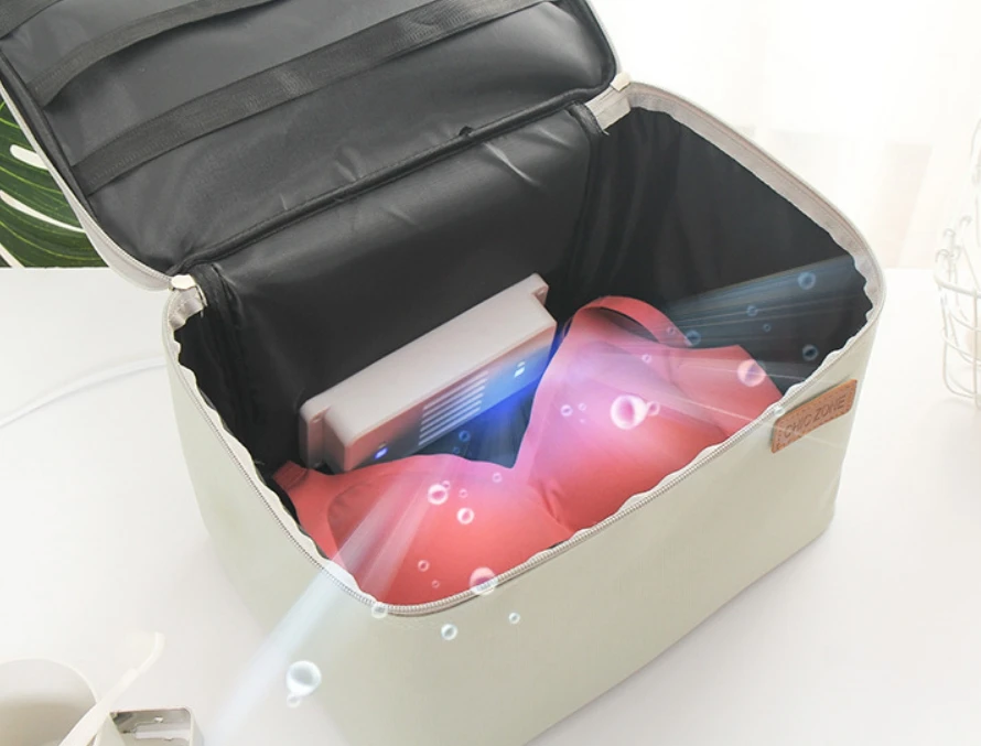 

Portable Disinfection Bag Storage Quick Drying Clothes Dryer UV Disinfection Bag US PLUG