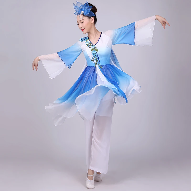 Женский винтажный костюм для танцев Yangko классический танцевальный одежда