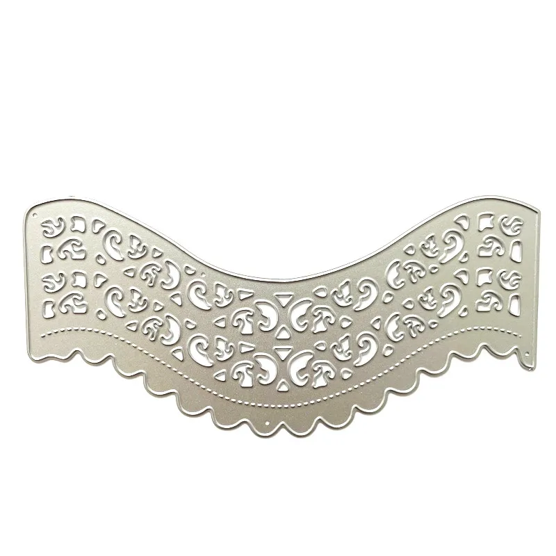 Вырубные штампы с кружевными цветами для оформления фотографий