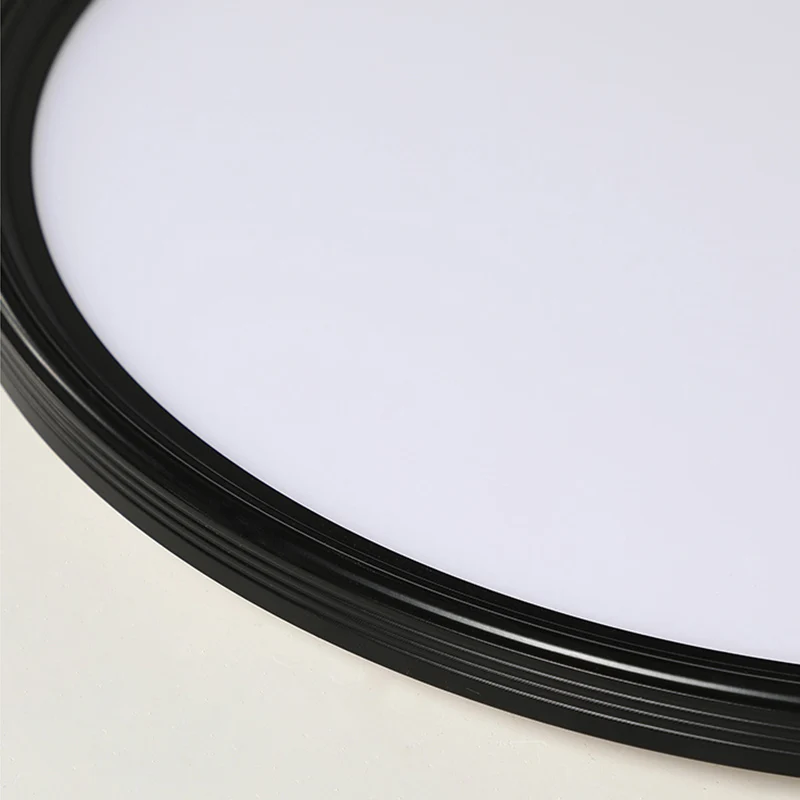 

Ultra-thin Modern led ceiling lights for living room bedroom study room corridor ceiling lamp white or black painted 110V 220V