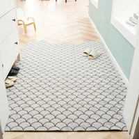 fish scales pattern home door mat carpet living room mat kitchen mat bath mat entrance doormat pvc can be cut custom mat carpet