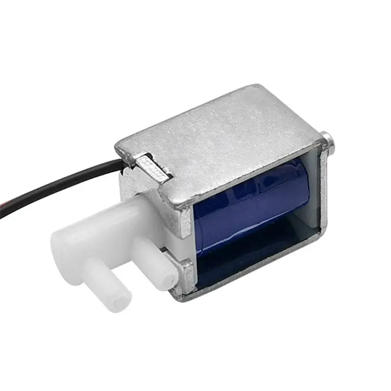 DC 12V микро мини Электрический электромагнитный клапан 2 х позиционный