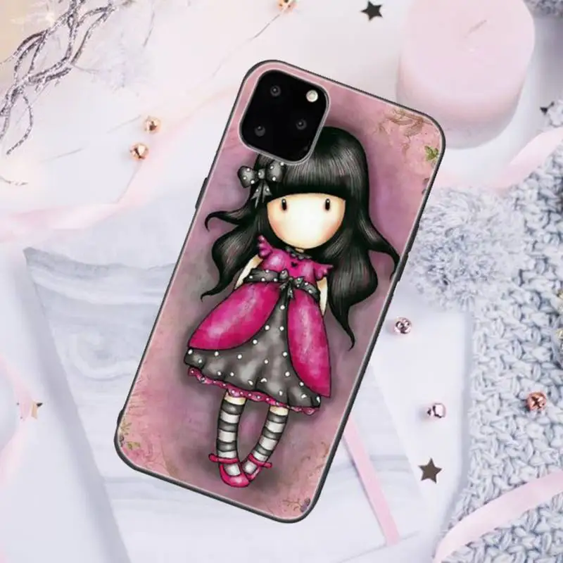 

Cartoon Girl Santoro Gorjuss Coque Shell Phone Cases For Iphone 6 6s 7 8 Plus XR X XS XSmax 11 12 Pro Mini Max