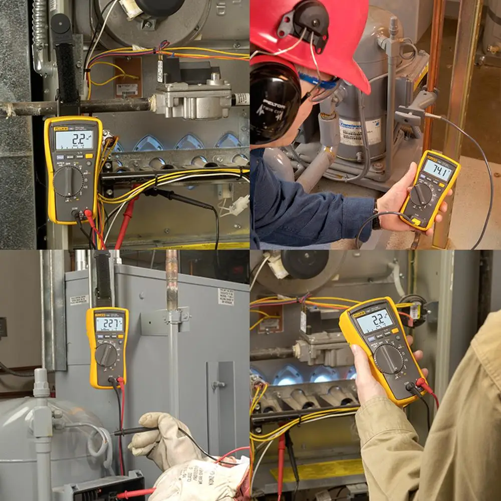 Мультиметр Fluke 116C HAVC VoltAlert с подсветкой 116 True RMS | Инструменты