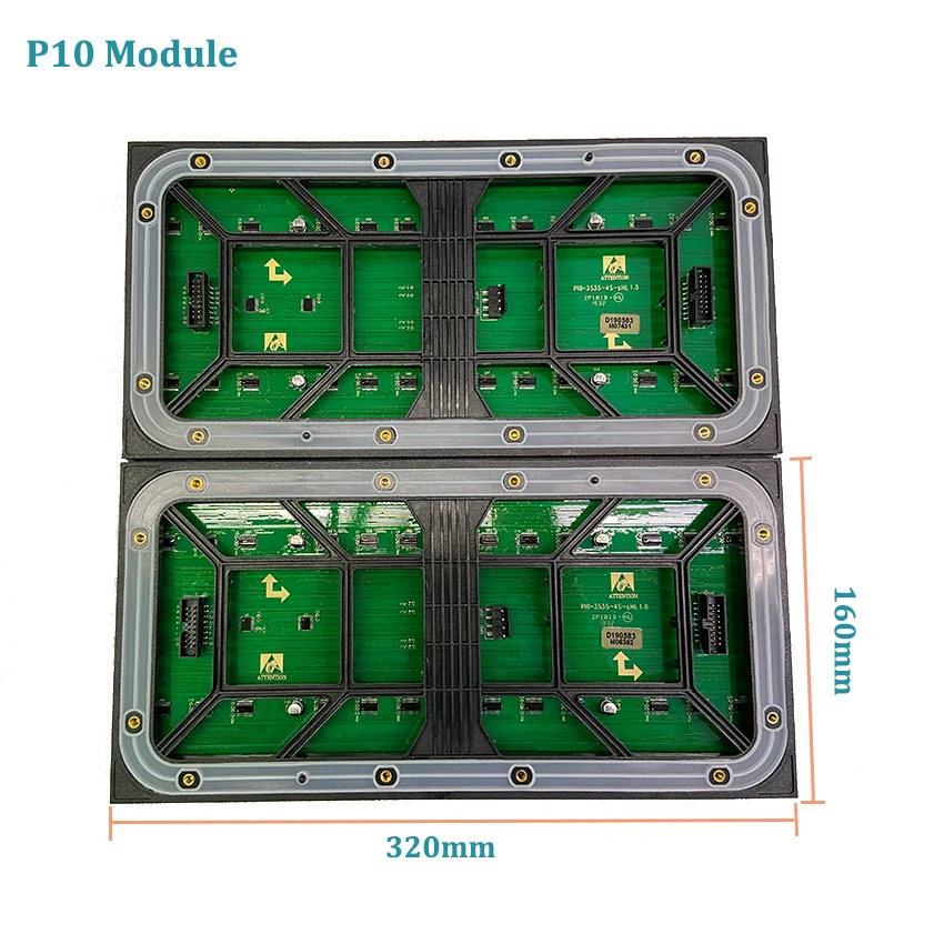 P10 RGB панель HD экран 32*16 точечная матрица наружный SMD СВЕТОДИОДНЫЙ модуль 320*160 мм
