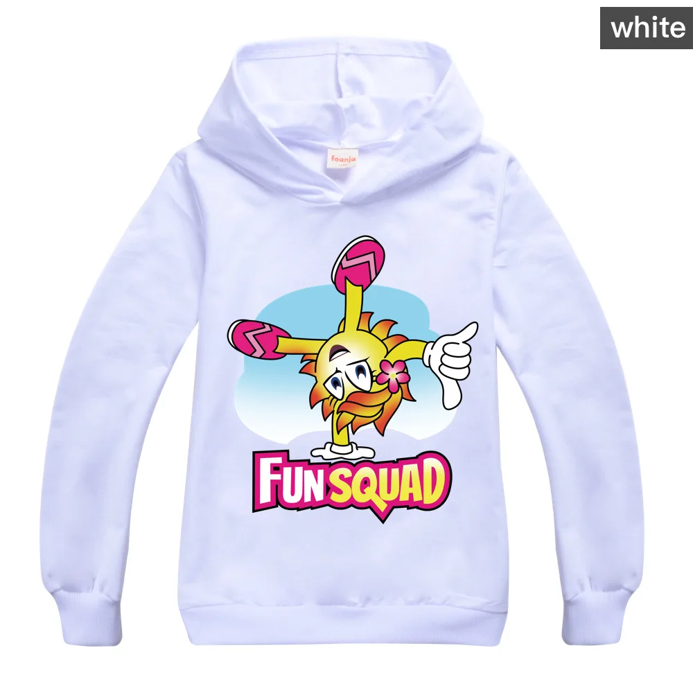 FunSquad Осенняя бутиковая одежда хлопчатобумажный спортивный костюм для маленьких