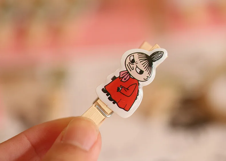 Moomin Muuminpeikko Новая модная карточная наклейка игрушка Наклейка Малыш Муми мультяшная наклейка милый финский персонаж наклейка для телефона