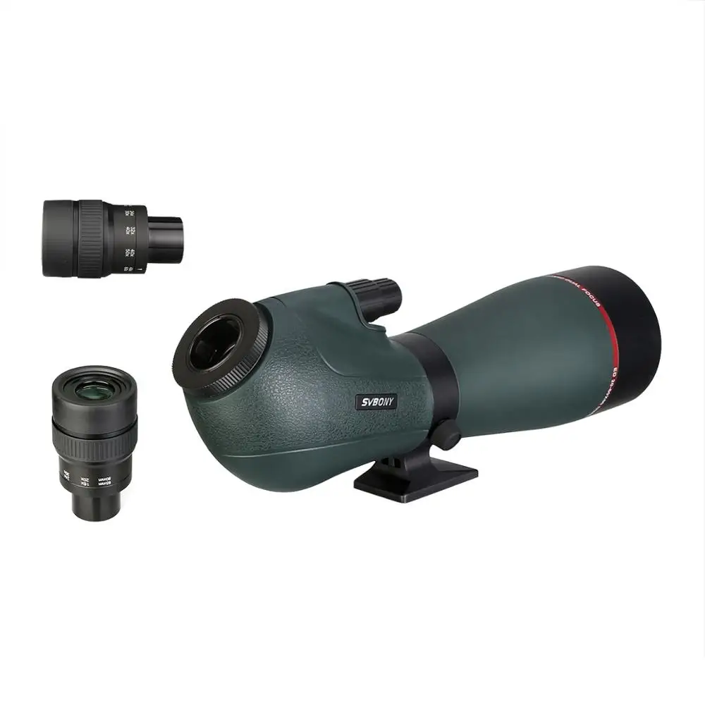 SVBONY SV406P ED Зрительная труба 20-60x80 зум Двойной фокус FMC Bak4 призма водонепроницаемое