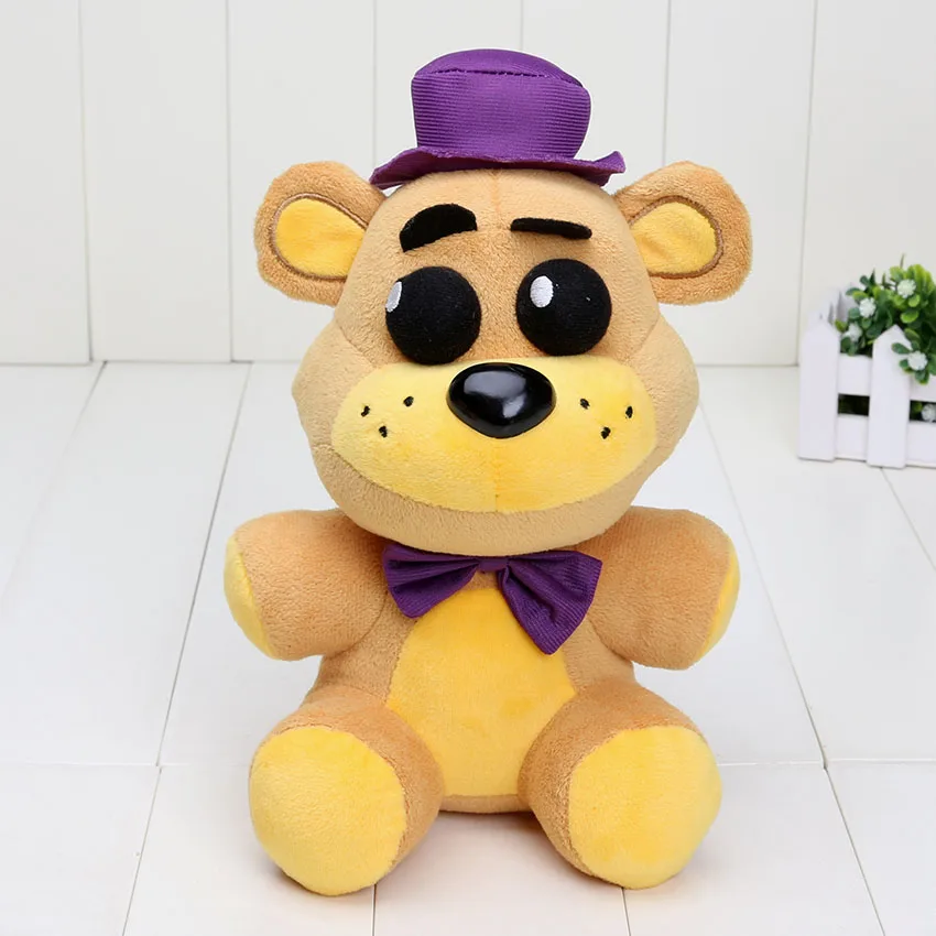 Five Nights At Freddy's FNAF Golden Freddy foxy Bonnie Chica Sister Location stuffed doll cupcake Fazbear plush toys | Игрушки и