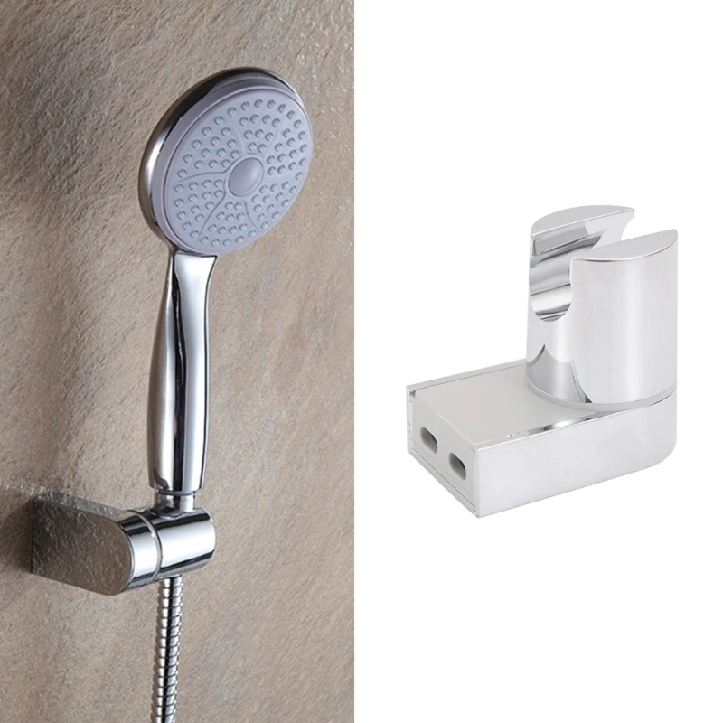 

Handheld Shower Spray Head Holder Bracket Wall Mount For Bathroom Hand Sprayer Adjustable ABS 360 Degree Shower Holder