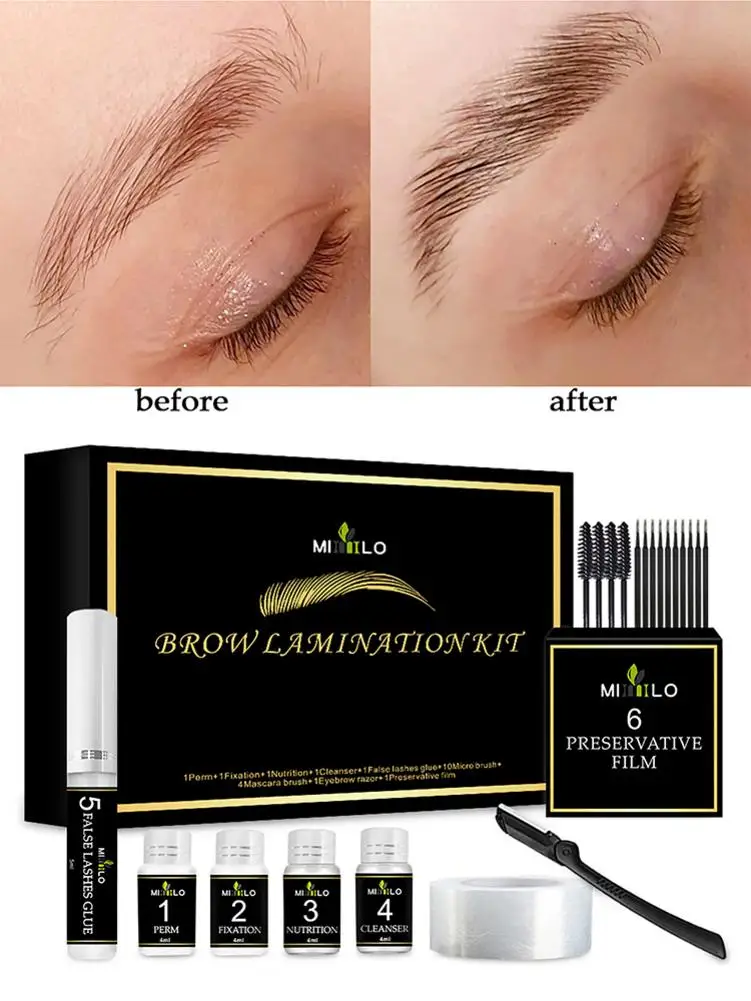 

Semi-pernament Brow Lift Kit Mi-pernament Brow Lift Kit Eyebrow Lamination Kit 2 In 1 Eyelash Eyebrow Lifting Extensions Set