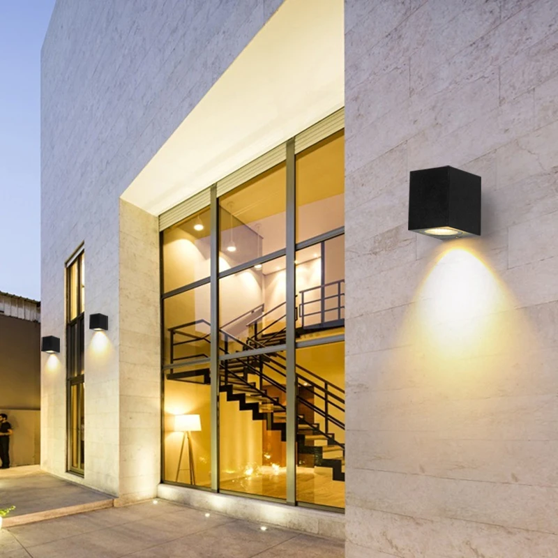 Водонепроницаемый комнасветодиодный и Уличный настенный светильник