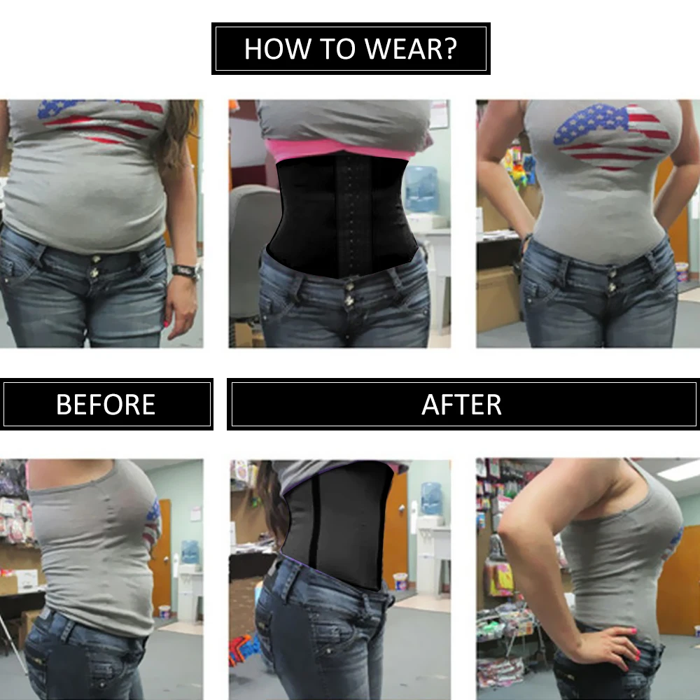 Модный корсет для похудения пояс тела тонкая талия фитнес коррекции