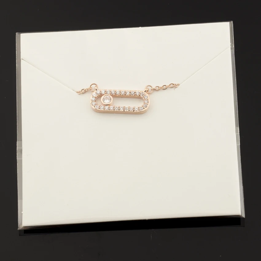 Хрустальные бусы колье изысканные свадебные украшения нержавеющая сталь 3 точки