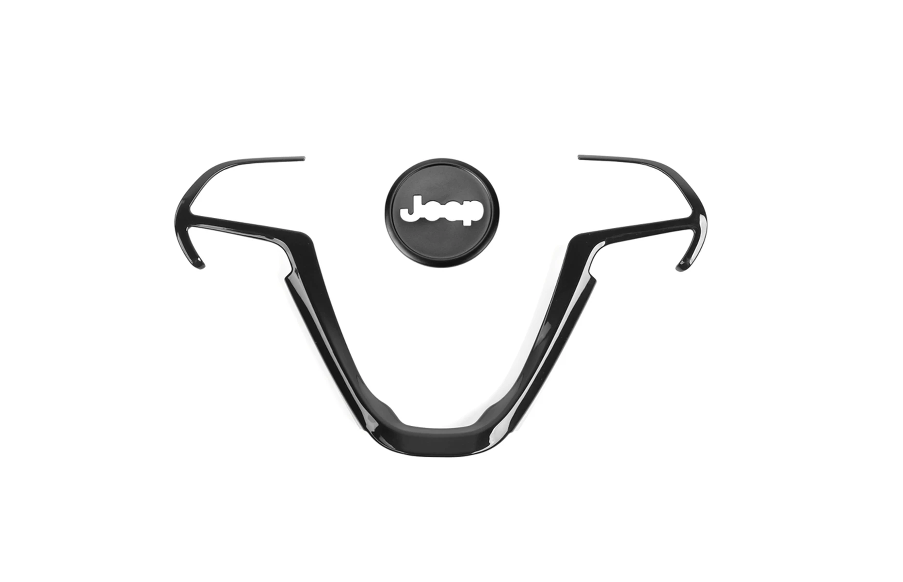 

Steering Wheel Frame Decorative Cover Trim Sticker for Jeep Grand Cherokee 2014+ Stylish Car Accessories Interior Decoration