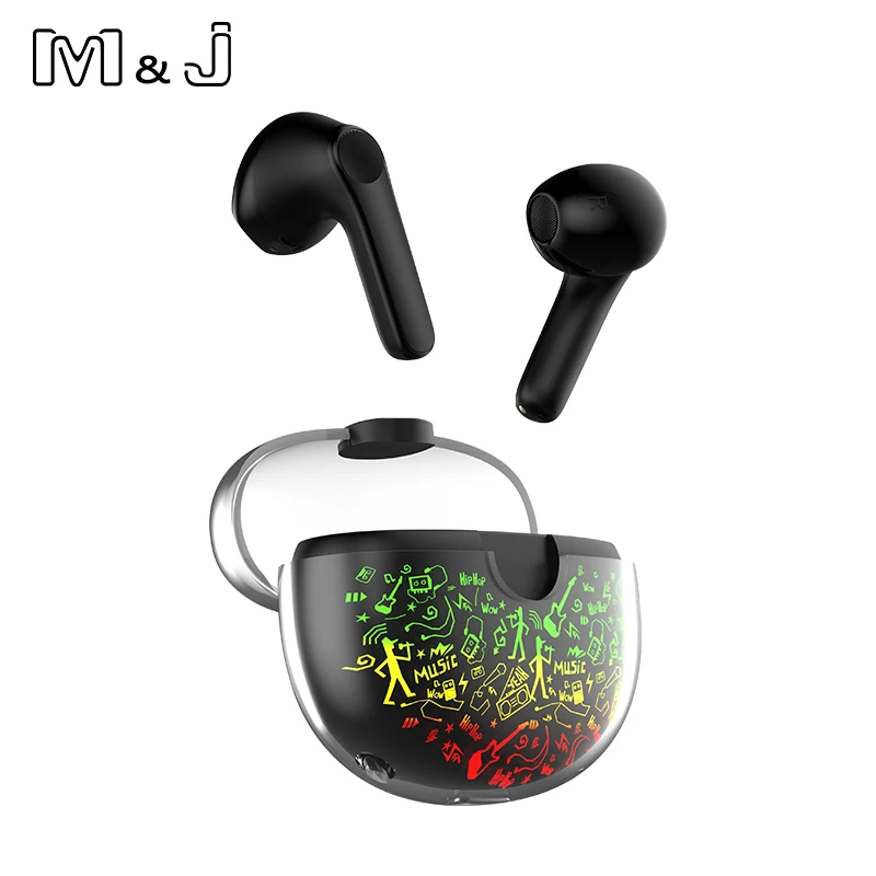 

TWS-стереонаушники M & J сенсорные с поддержкой Bluetooth 5,1