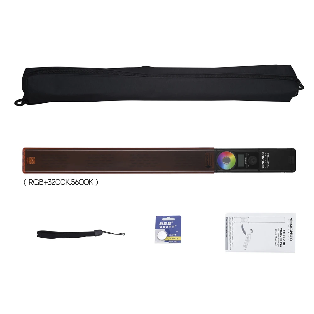 YONGNUO YN360III PRO RGB полноцветный светодиодный видео светильник фото с пультом