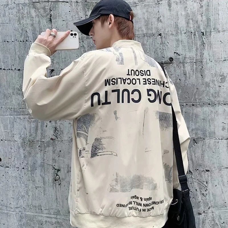 

Мужская куртка 2020 свободный тренд ins дикая парная верхняя одежда Корейская версия super fire cec Красивая брендовая куртка