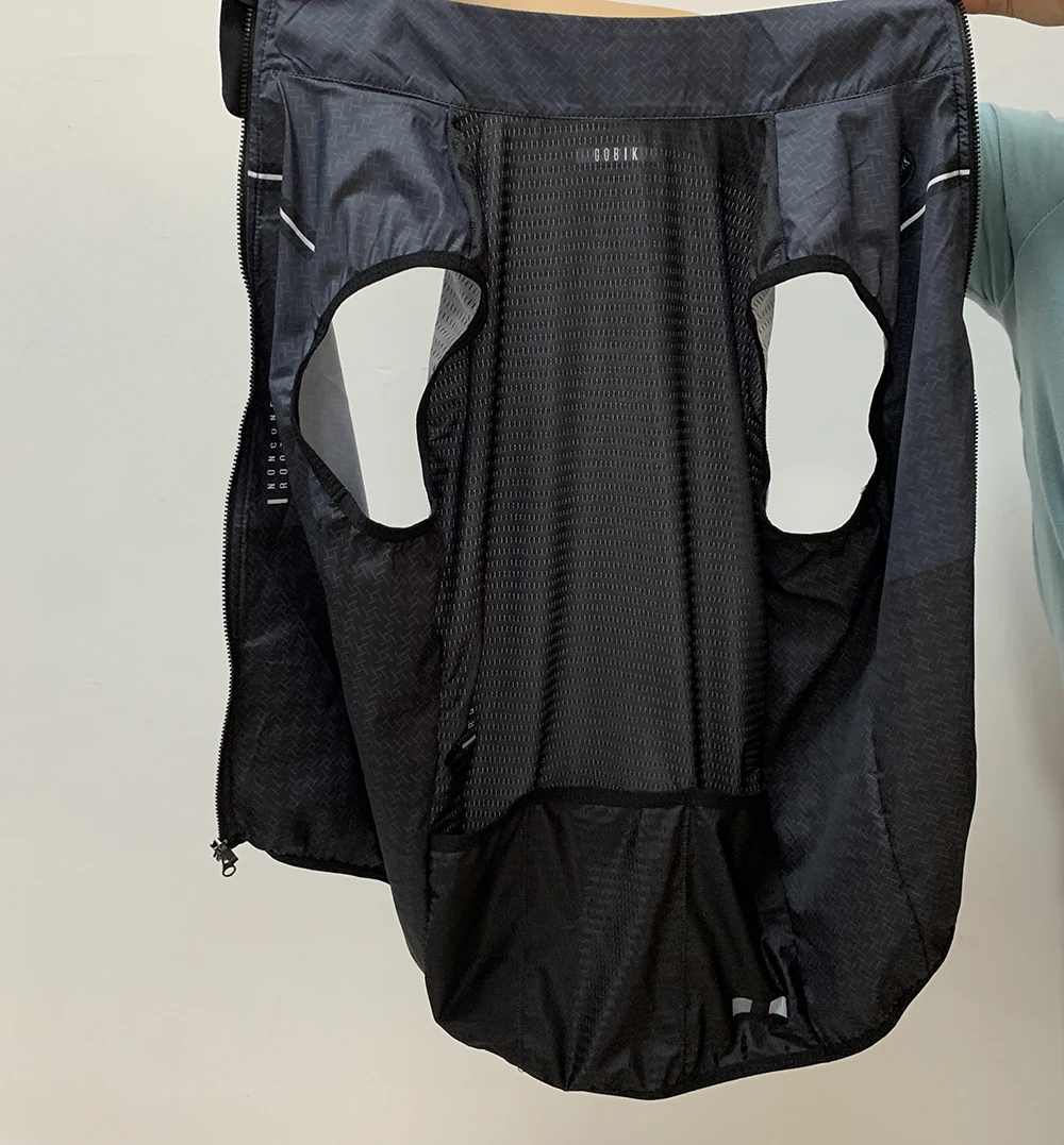 Мужская ветрозащитная безрукавка легкий дышащий Быстросохнущий жилет цвет