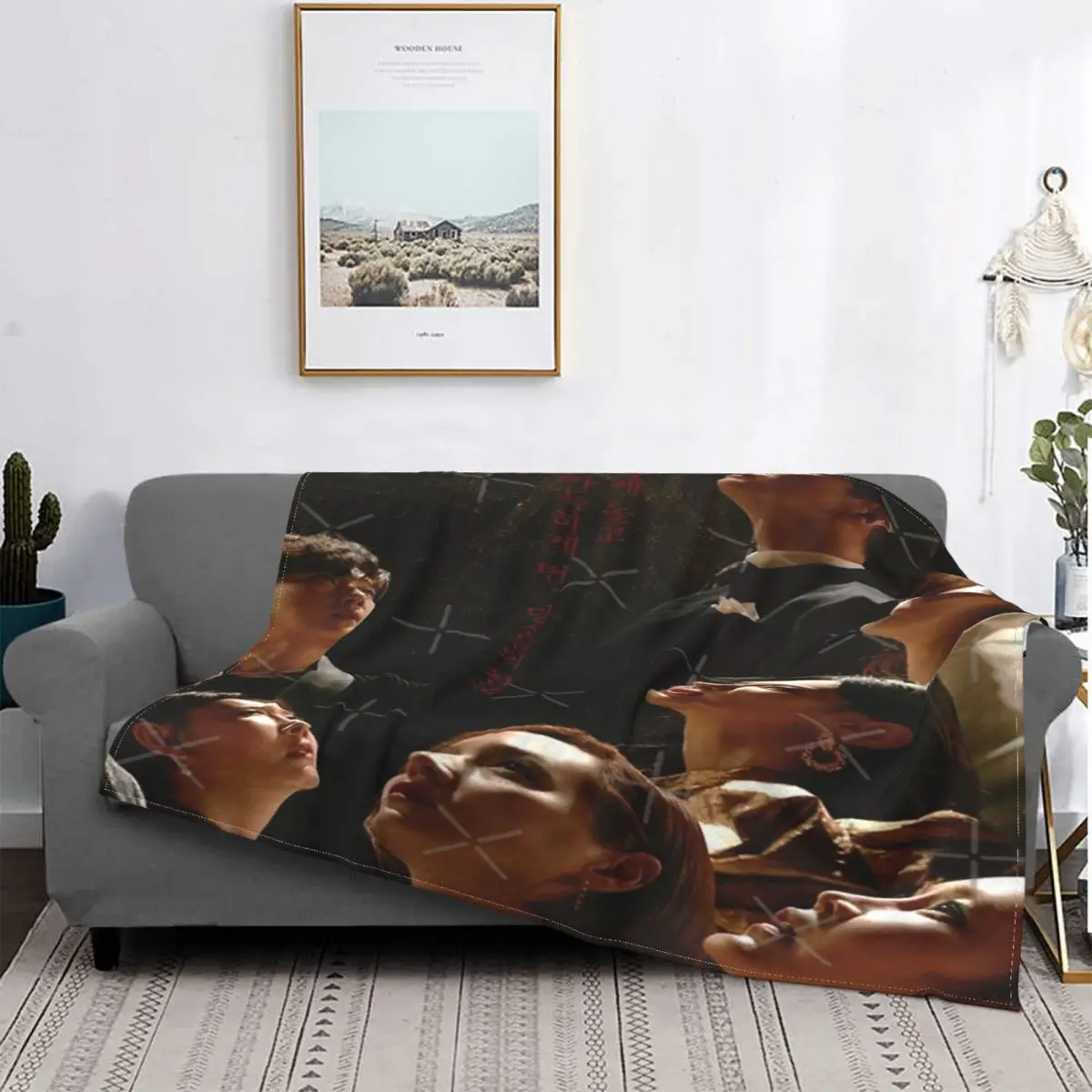 

Квадратная манежа из пентхауса War In Life V2, cubrecama, funda de cama, Manta de verano, toalla de lujo