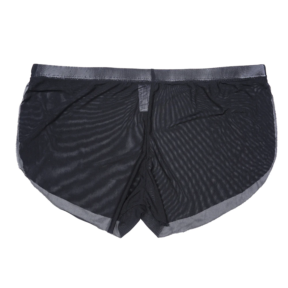 Мужские льняные шелковые трусики и боксеры ультра тонкие полупрозрачные с