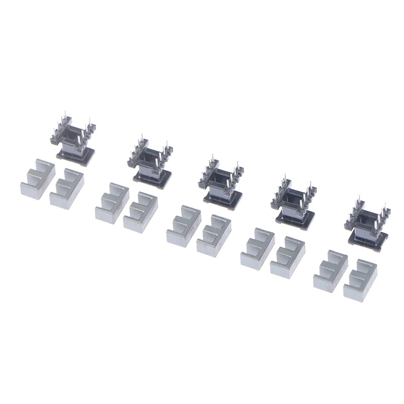 5Sets New EE10 4 With 4pin Transformer Bobbin PC40 Ferrite Core Vertical | Обустройство дома