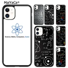 MaiYaCa мозги Geek наука Математика Физика формула телефонный чехол для iPhone SE 6 6s 7 8 plus X XR XS 11 12 13 pro max Samsung S9 S10