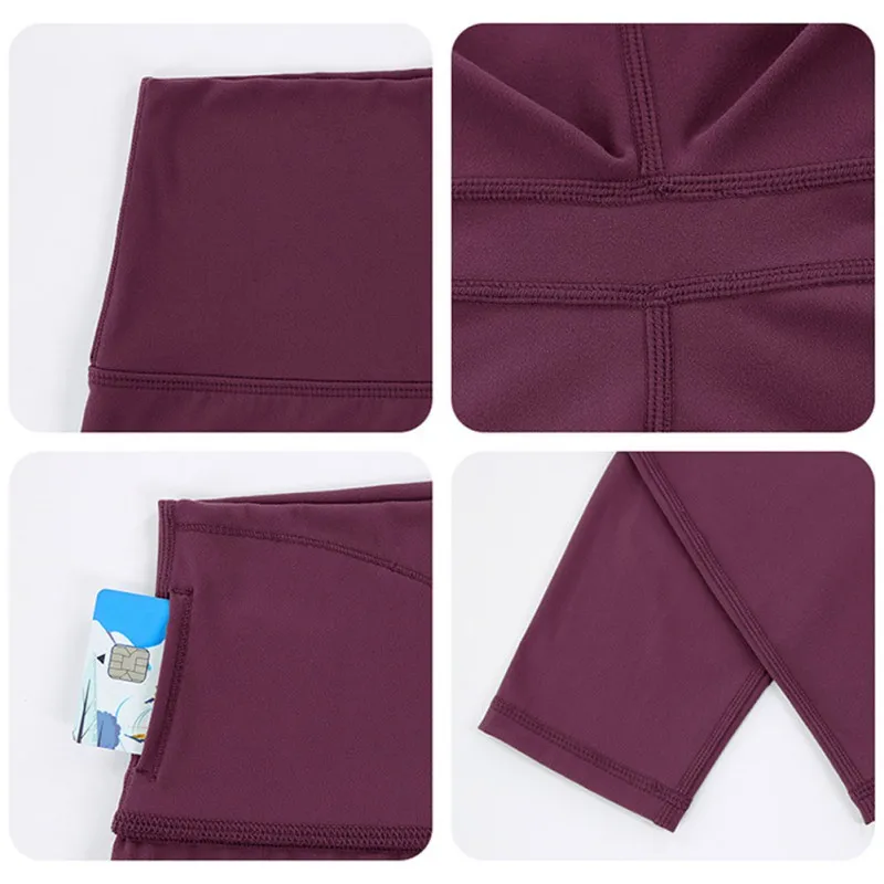 

Women Sanded Yoga Pants Activewear Ladies Tight Fitness Pants Hip Lifting High Stretch Quick-drying Running Sweatpants