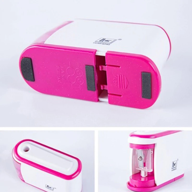 HUISHENG Electric Pencil Sharpener Student Stationery Colored Helical Blade for Artists Kids Adults | Канцтовары для офиса и